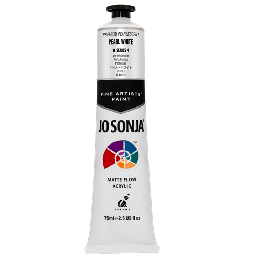 Jo Sonja Premium Pearlescent Pearl White 75ml